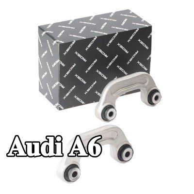 RIDEX طقم إصلاح وصلة قضيب مانع الانقلاب للمحور الأمامي على كلا الجانبين, السفلي — 2004 Audi A6