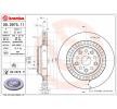 BREMBO Fren diski Prime, Outer Diameter: 359mm, içten havalandırmalı, Kaplamalı — Lexus Lc (2)