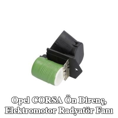 THERMOTEC Ön direnç, elektromotor radyatör fanı — 2000 Opel Corsa