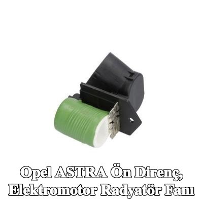 THERMOTEC Ön direnç, elektromotor radyatör fanı — Opel Astra