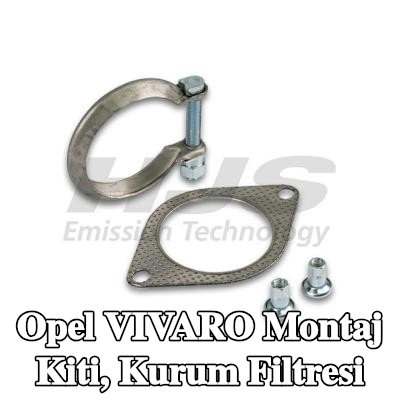 HJS Montaj Kiti, kurum filtresi — 2012 Opel Vivaro