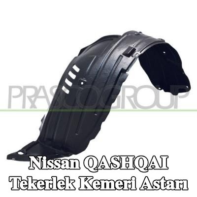 PRASCO Tekerlek kemeri kaplaması Sol Ön — 2012 Nissan Qashqai
