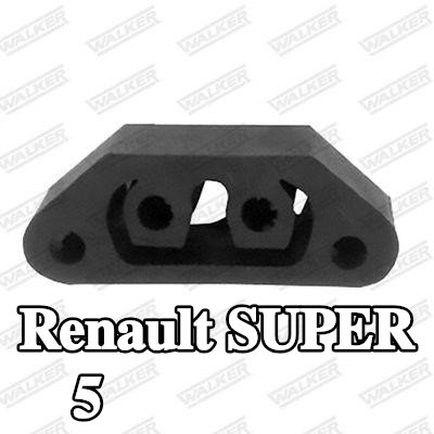 WALKER حامل مطاطي للعادم — Renault Super 5