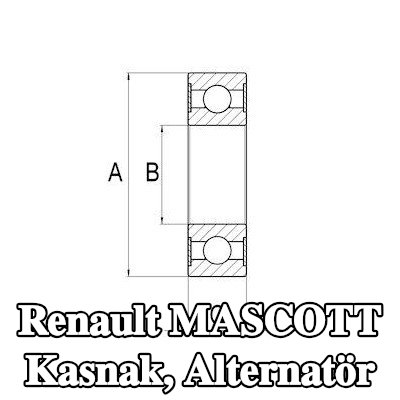 HC-Cargo Kasnak, alternatör — Renault Mascott