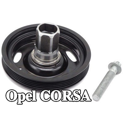 CORTECO مجموعة بكرات الحزام، العمود المرفقي — Opel Corsa