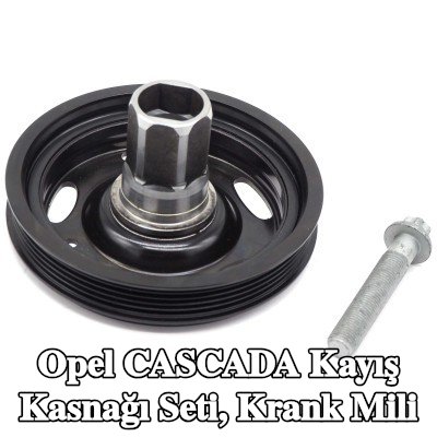 CORTECO Kayış Kasnağı Seti, krank mili — Opel Cascada