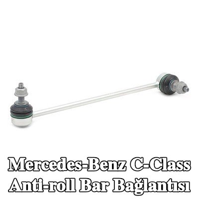 LEMFÖRDER Ön aks sol anti-roll bar bağlantısı, Ön Aks Sağ, aksesuarlarla — 2002 Mercedes-Benz C-Class