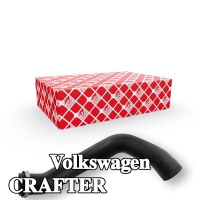 FEBI BILSTEIN خرطوم سحب الشاحن مبرد هواء الشحن, مع مشبك — 2012 Volkswagen Crafter
