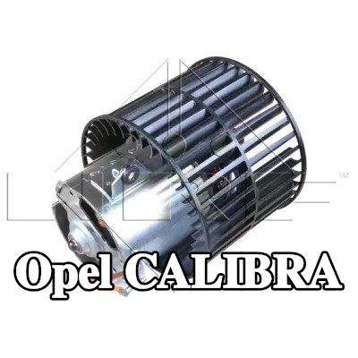 NRF محرك منفاخ 12V, بدون منظم مدمج — Opel Calibra