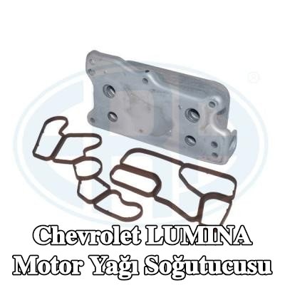 ERA Conta/sızdırmazlık elemanlı motor yağı soğutucusu, yağ filtresi muhafazası olmadan — Chevrolet Lumina