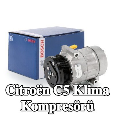 BOSCH Montaj kılavuzu ile klima kompresörü, conta halkası ile — Citroën C5