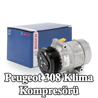 BOSCH Montaj kılavuzu ile klima kompresörü, conta halkası ile — 2012 Peugeot 308