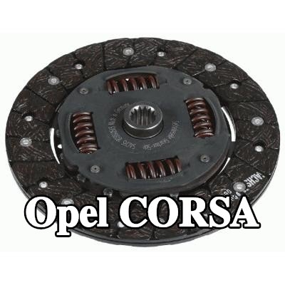 SACHS صفيحة القابض — Opel Corsa