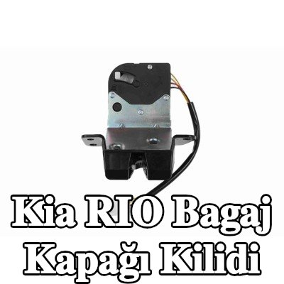 VEMO Bagaj kapağı kilidi — Kia Rio