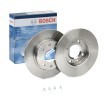 BOSCH Fren diski Dış Çap: 247mm, düz, Yağlanmış, cıvata/vida ile — Citroën Visa (1)
