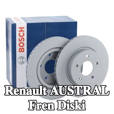 BOSCH Fren diski Dış Çap: 292mm, Havalandırmalı, Kaplamalı — Renault Austral