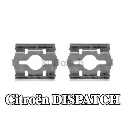 BOSCH طقم تركيب وسادات الفرامل — 2000 Citroën Dispatch