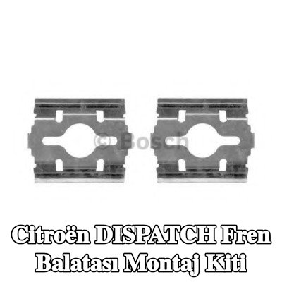 BOSCH Fren balatası montaj kiti — 2000 Citroën Dispatch