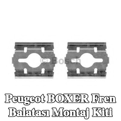 BOSCH Fren balatası montaj kiti — 2000 Peugeot Boxer