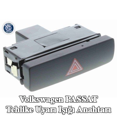 VEMO Tehlike uyarı ışığı anahtarı Q+, orijinal ekipman üreticisi kalitesi — Volkswagen Passat