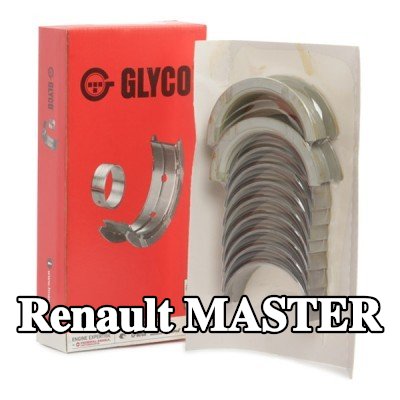 GLYCO محمل العمود المرفقي ذو ظهر فولاذي مع برونز مدمج بالتلبيد — 2000 Renault Master
