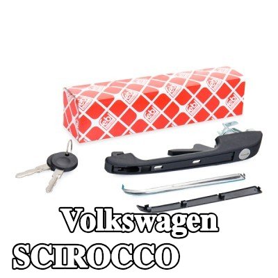 FEBI BILSTEIN مقبض الباب الأيسر — 1990 Volkswagen Scirocco