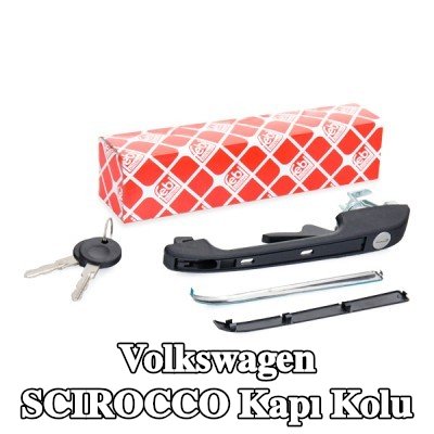 FEBI BILSTEIN Sol kapı kolu — 1990 Volkswagen Scirocco