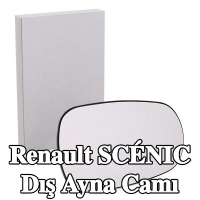 ALKAR Sol yan ayna camı, Sağ — 2002 Renault Scénic