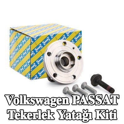 SNR Entegre manyetik sensör halkası ile tekerlek yatağı kiti — Volkswagen Passat