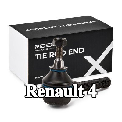 RIDEX طرف قضيب التوجيه، المحور الأمامي — Renault 4