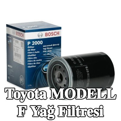 BOSCH Yağ filtresi — Toyota Modell F
