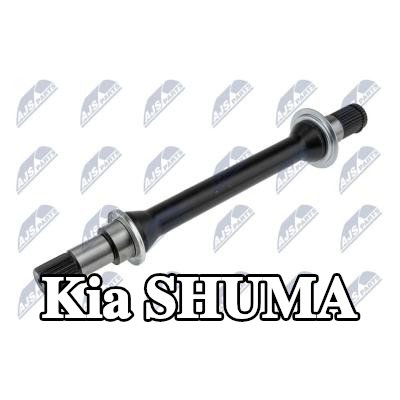 NTY عمود الدفع للمحور الأمامي الأيمن, 371mm — Kia Shuma