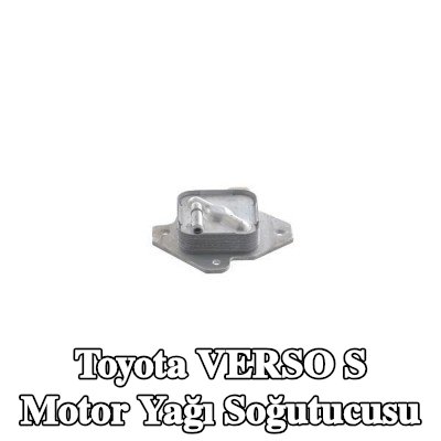 MAHLE Conta/sızdırmazlık elemanı olmayan motor yağı soğutucusu, yağ filtresi muhafazası olmadan — Toyota Verso S