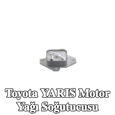 MAHLE Conta/sızdırmazlık elemanı olmayan motor yağı soğutucusu, yağ filtresi muhafazası olmadan — Toyota Yaris