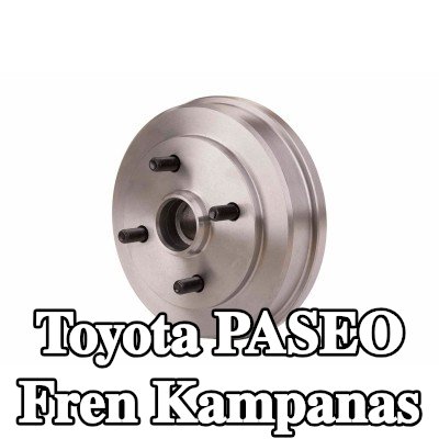 HELLA Fren kampanas 207mm, tekerlek göbeği ile, tekerlek saplamaları ile, tekerlek yatağı olmadan — Toyota Paseo