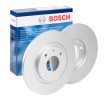 BOSCH Fren diski Dış Çap: 266mm, düz, Kaplamalı — Citroën C2 (1)