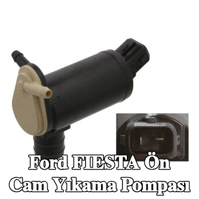 FEBI BILSTEIN Ön cam yıkama pompası 12V — 2011 Ford Fiesta