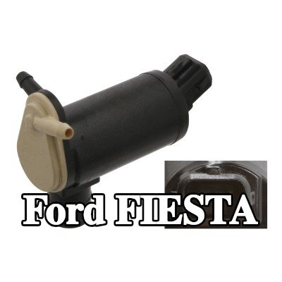 FEBI BILSTEIN مضخة غسيل الزجاج الأمامي 12V — 2012 Ford Fiesta