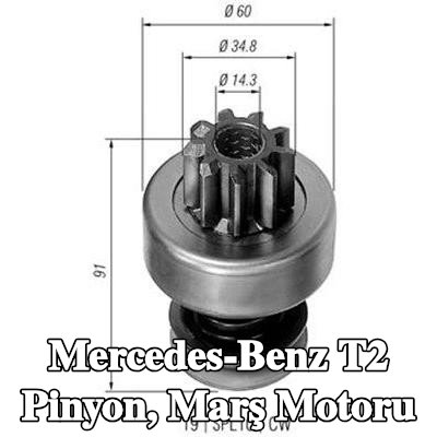 MAGNETI MARELLI Pinyon, marş motoru — Mercedes-Benz T2