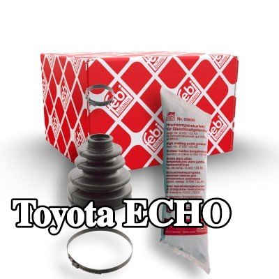 FEBI BILSTEIN طقم غطاء مفصل CV, عمود الإدارة على جانب ناقل الحركة, مطاط — Toyota Echo