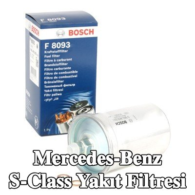 BOSCH Yakıt filtresi — 1990 Mercedes-Benz S-Class
