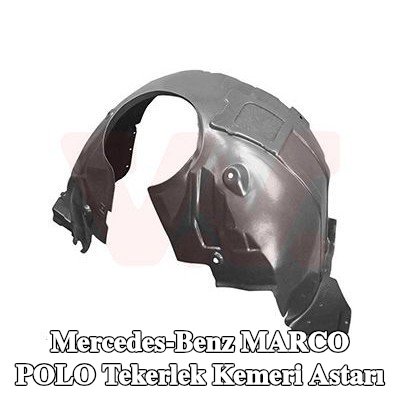 VAN WEZEL Tekerlek kemeri kaplaması Sol Ön — Mercedes-Benz Marco Polo