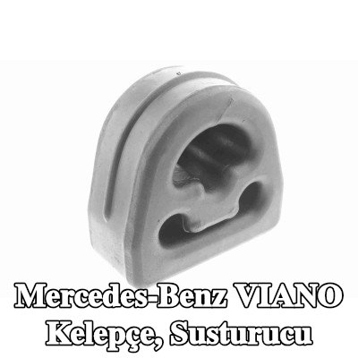 VAICO Kelepçe, susturucu Orijinal VAICO Kalitesi — Mercedes-Benz Viano