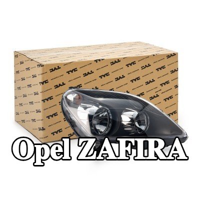 TYC المصباح الأيمن, H1, H7, مع محرك كهربائي — 2012 Opel Zafira