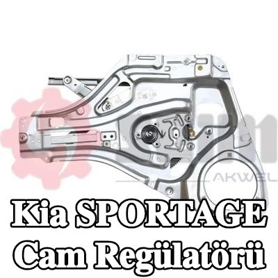 SEIM Sol ön cam regülatörü, elektronik olarak kontrol edilen, elektrik motoru olmadan — 2004 Kia Sportage