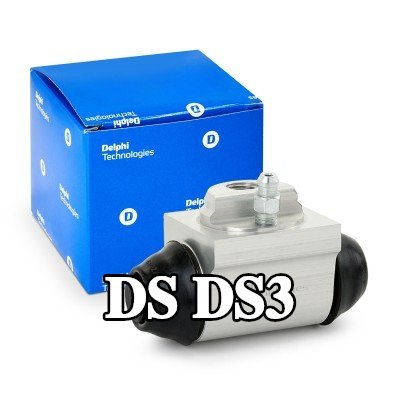 DELPHI أسطوانة فرامل العجلة بدون منظم مدمج — DS Ds3