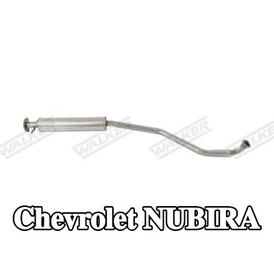 WALKER كاتم الصوت الأوسط 1630mm, بدون قطع التثبيت — Chevrolet Nubira