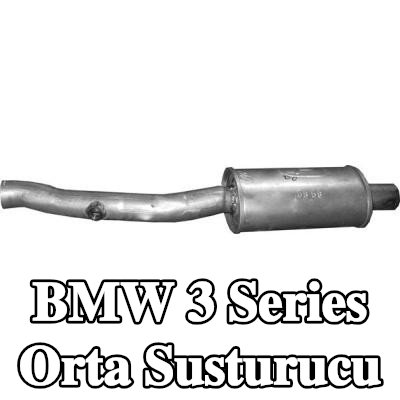 POLMO Orta susturucu Ön — 2012 BMW 3 Series