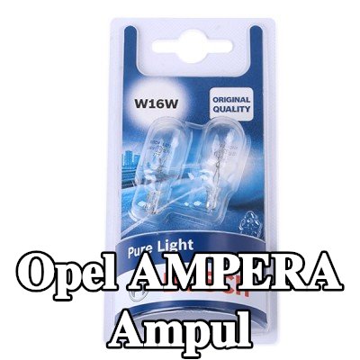 BOSCH Ampul — 2012 Opel Ampera