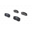 BOSCH مجموعة وسادات الفرامل 14, 7mm — Toyota Rush (2)